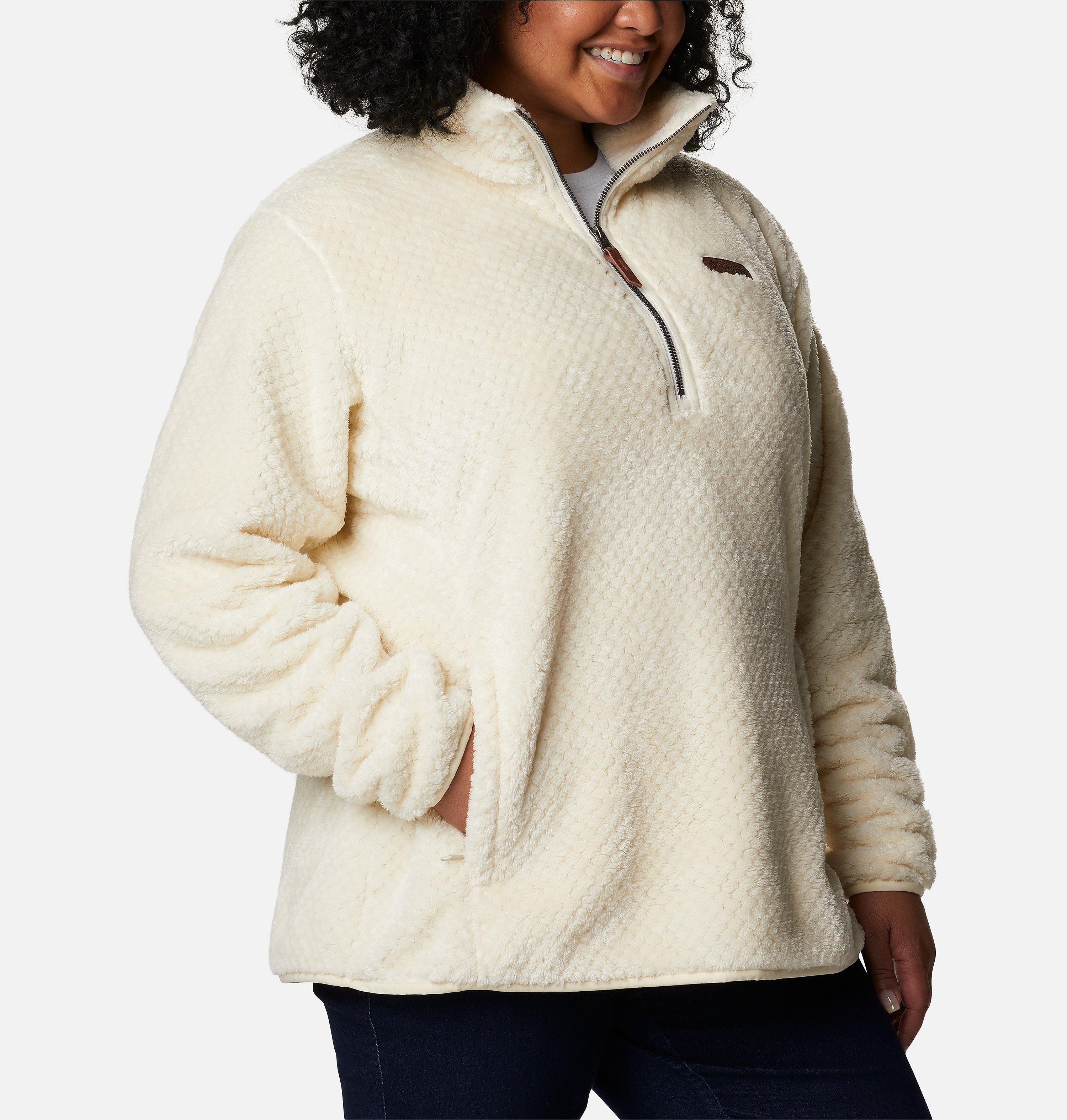 Women's Fire Side Quarter Zip Sherpa Fleece - Plus Size 5