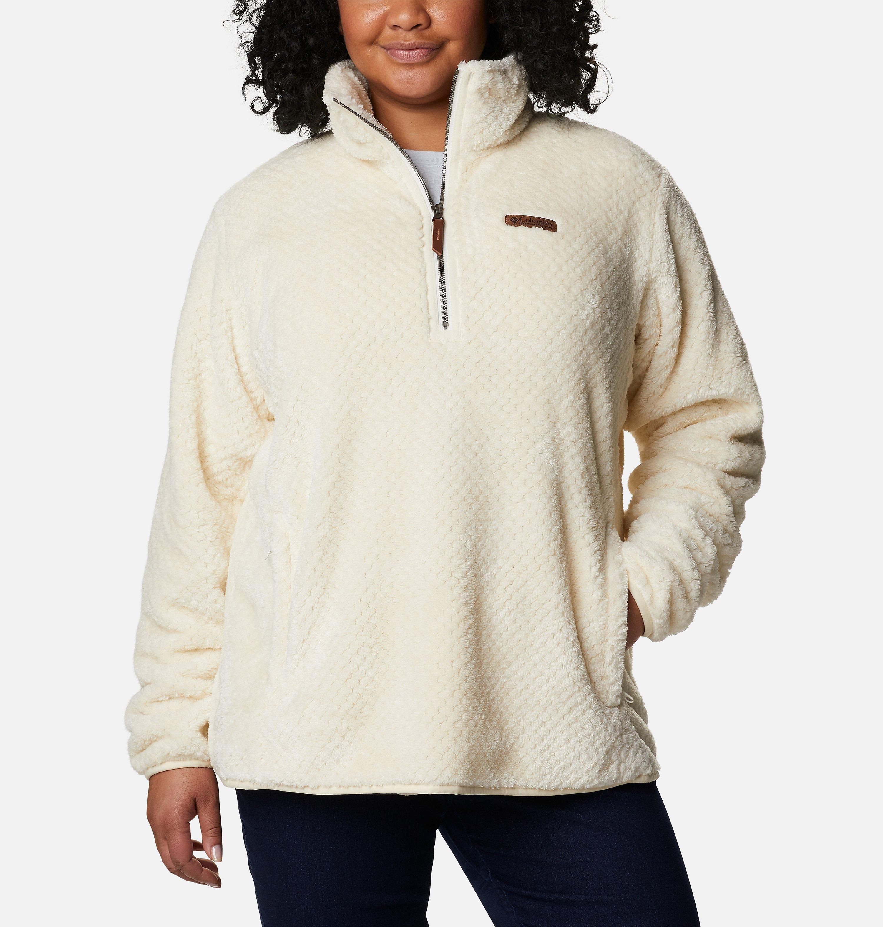 Women's Fire Side Quarter Zip Sherpa Fleece - Plus Size 1