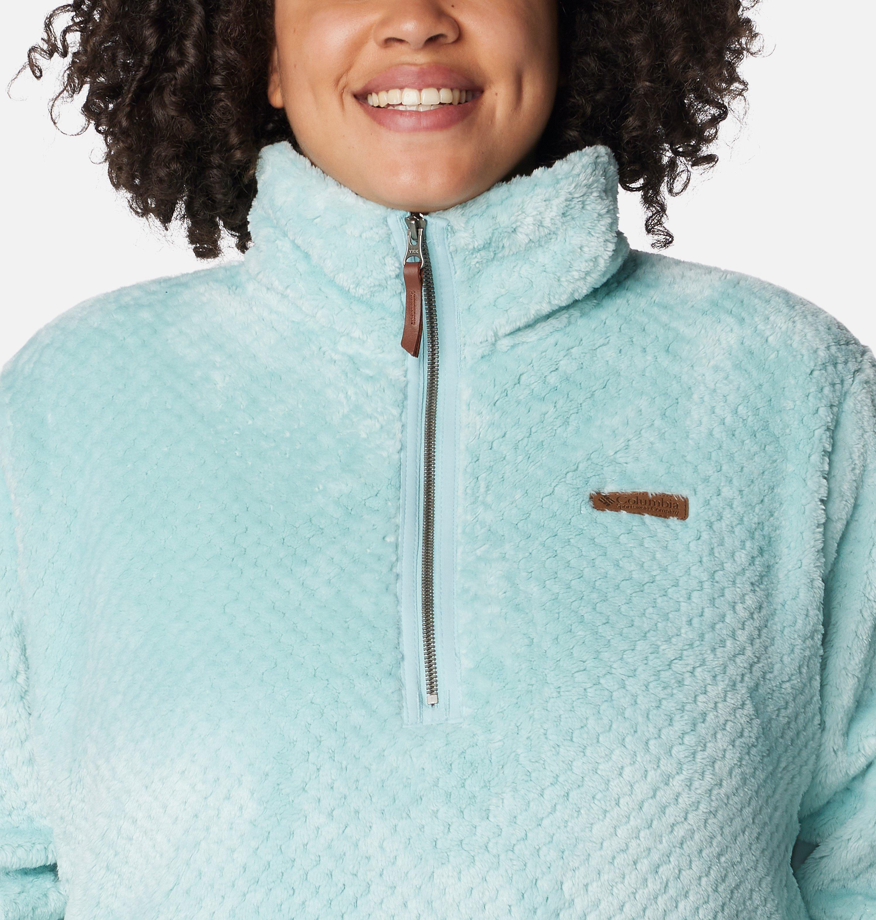 Women's Fire Side Quarter Zip Sherpa Fleece - Plus Size 4