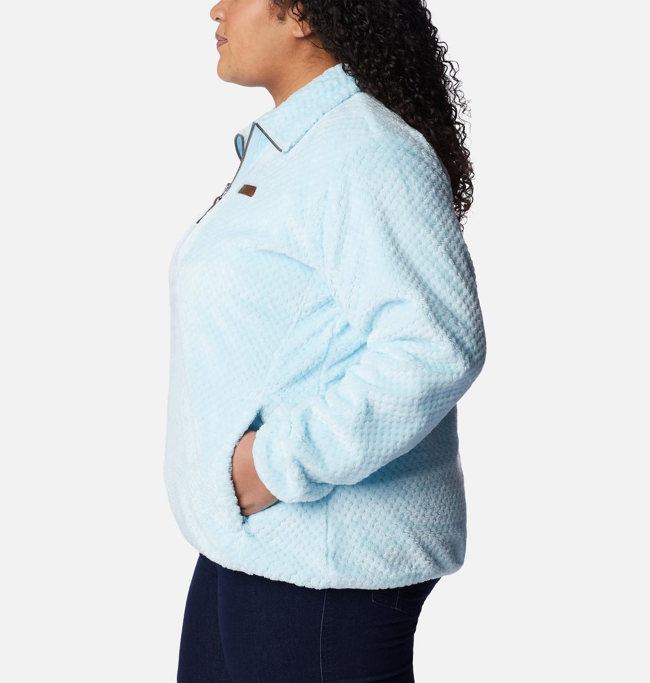 Women's Fire Side™ Quarter Zip Sherpa Fleece - Plus Size 3