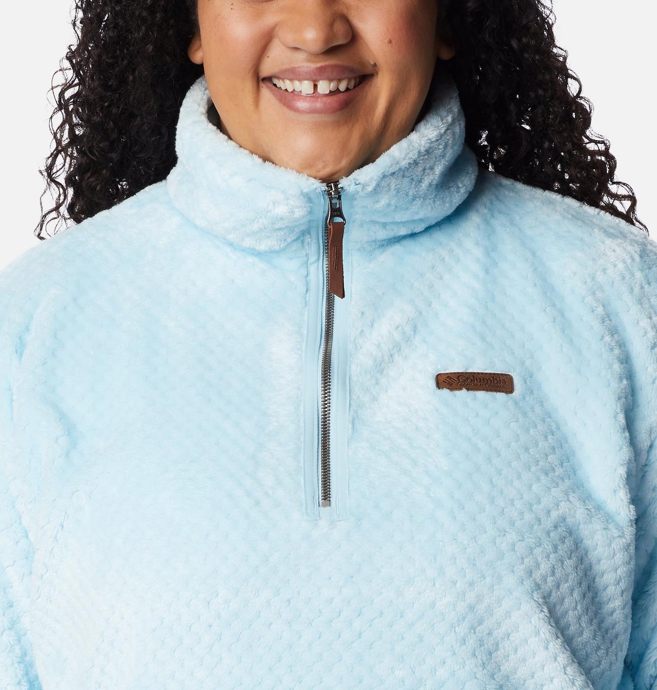Women's Fire Side™ Quarter Zip Sherpa Fleece - Plus Size 4