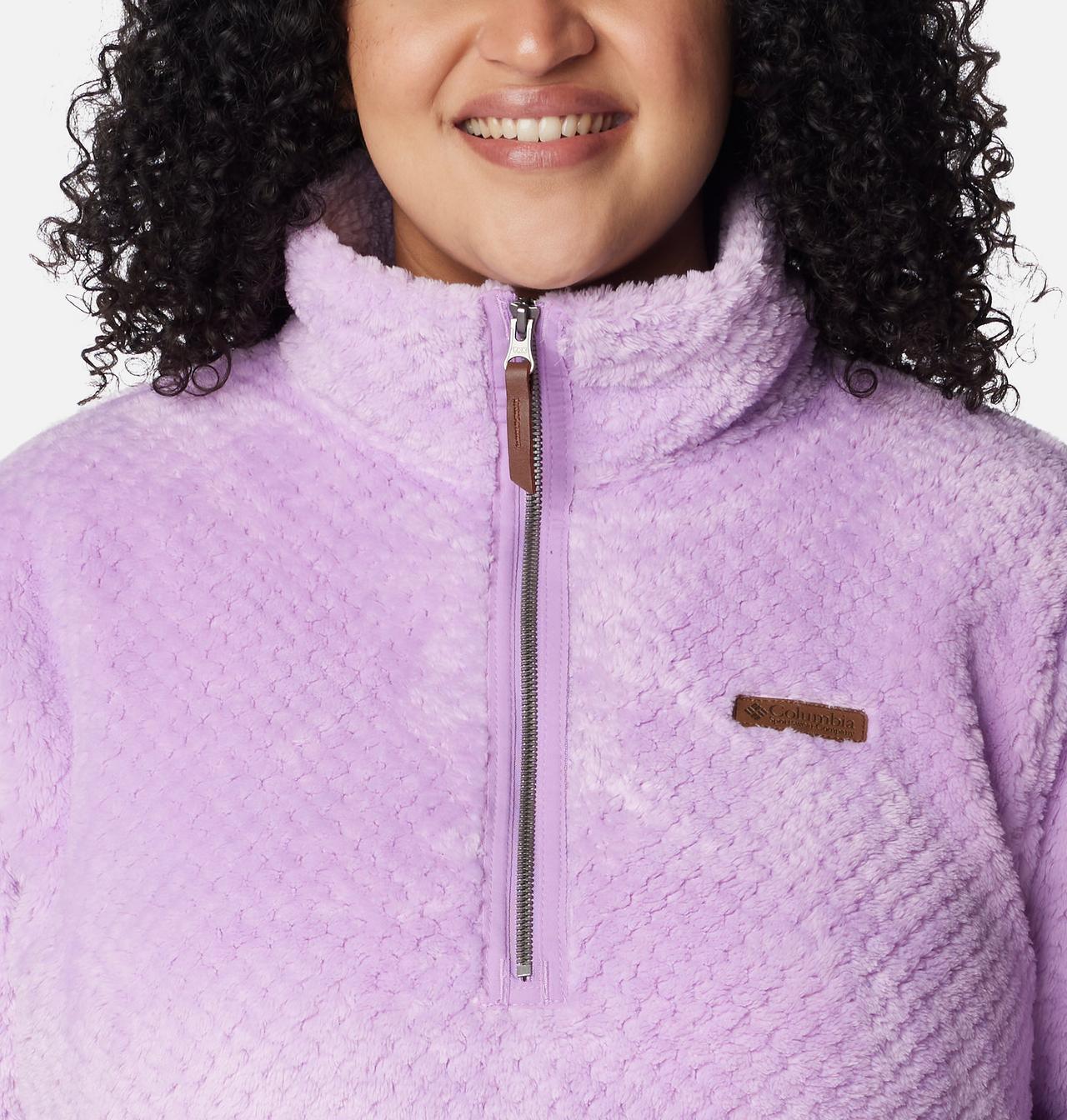 Women's Fire Side™ Quarter Zip Sherpa Fleece - Plus Size 4