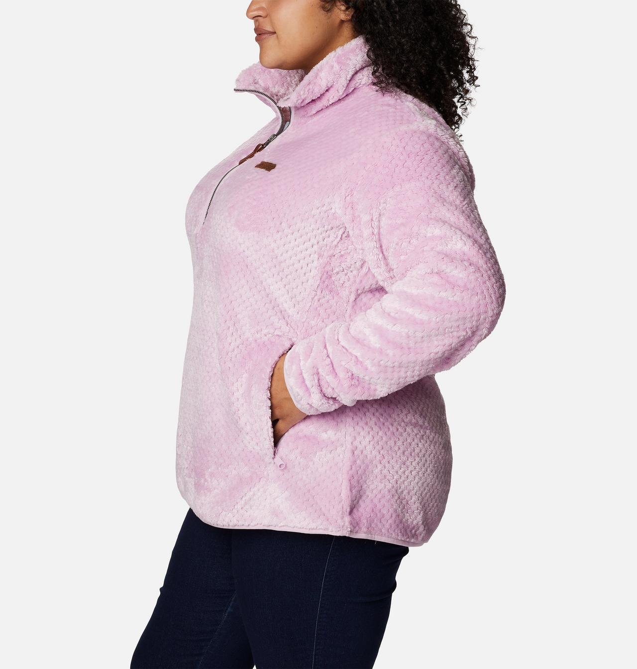 Women's Fire Side™ Quarter Zip Sherpa Fleece - Plus Size 3
