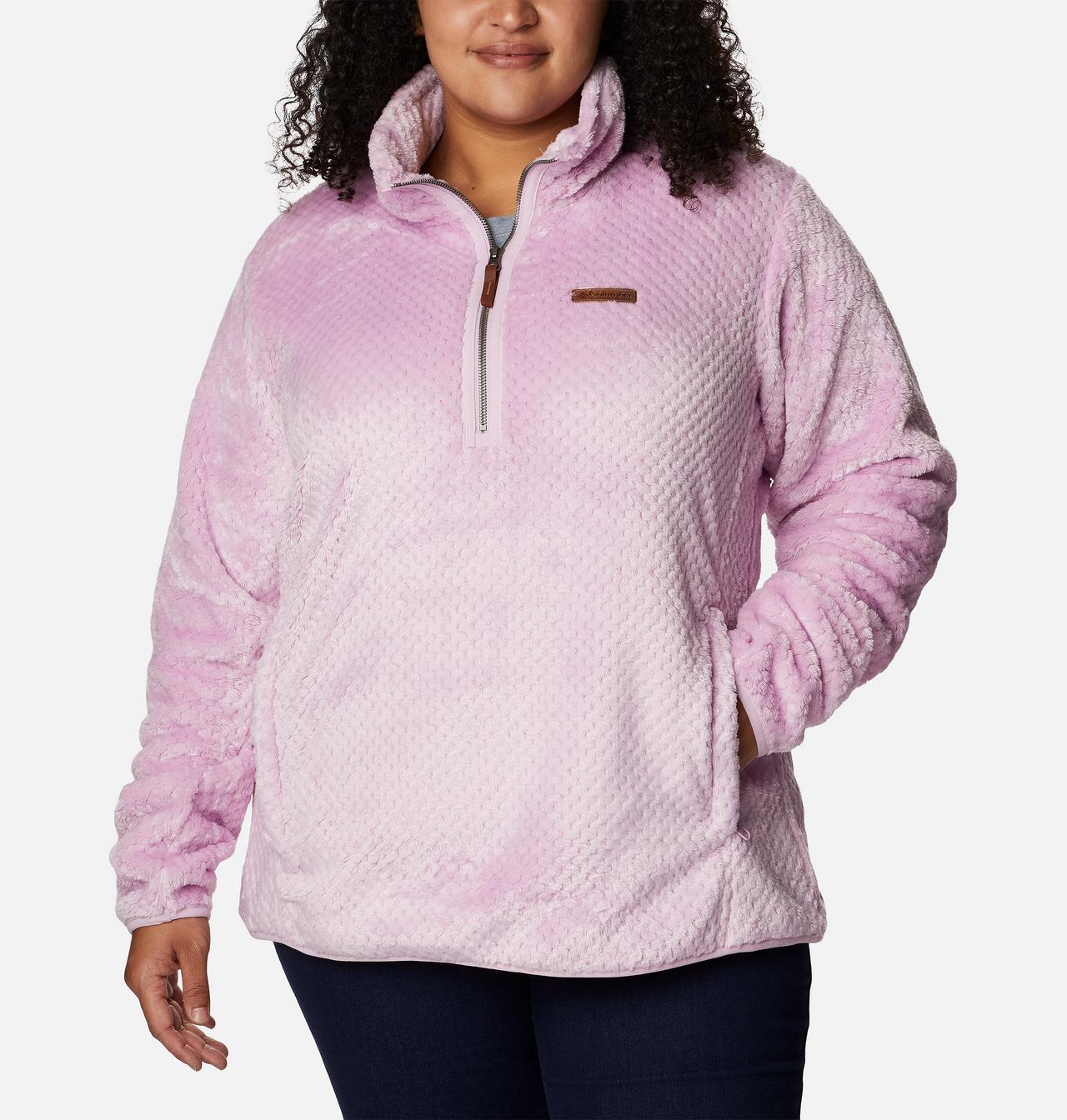 Women's Fire Side™ Quarter Zip Sherpa Fleece - Plus Size 5
