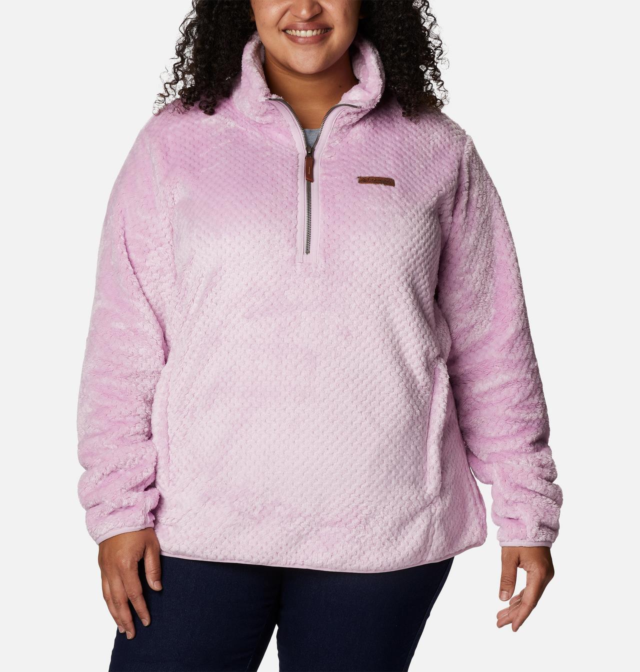 Women's Fire Side™ Quarter Zip Sherpa Fleece - Plus Size 1