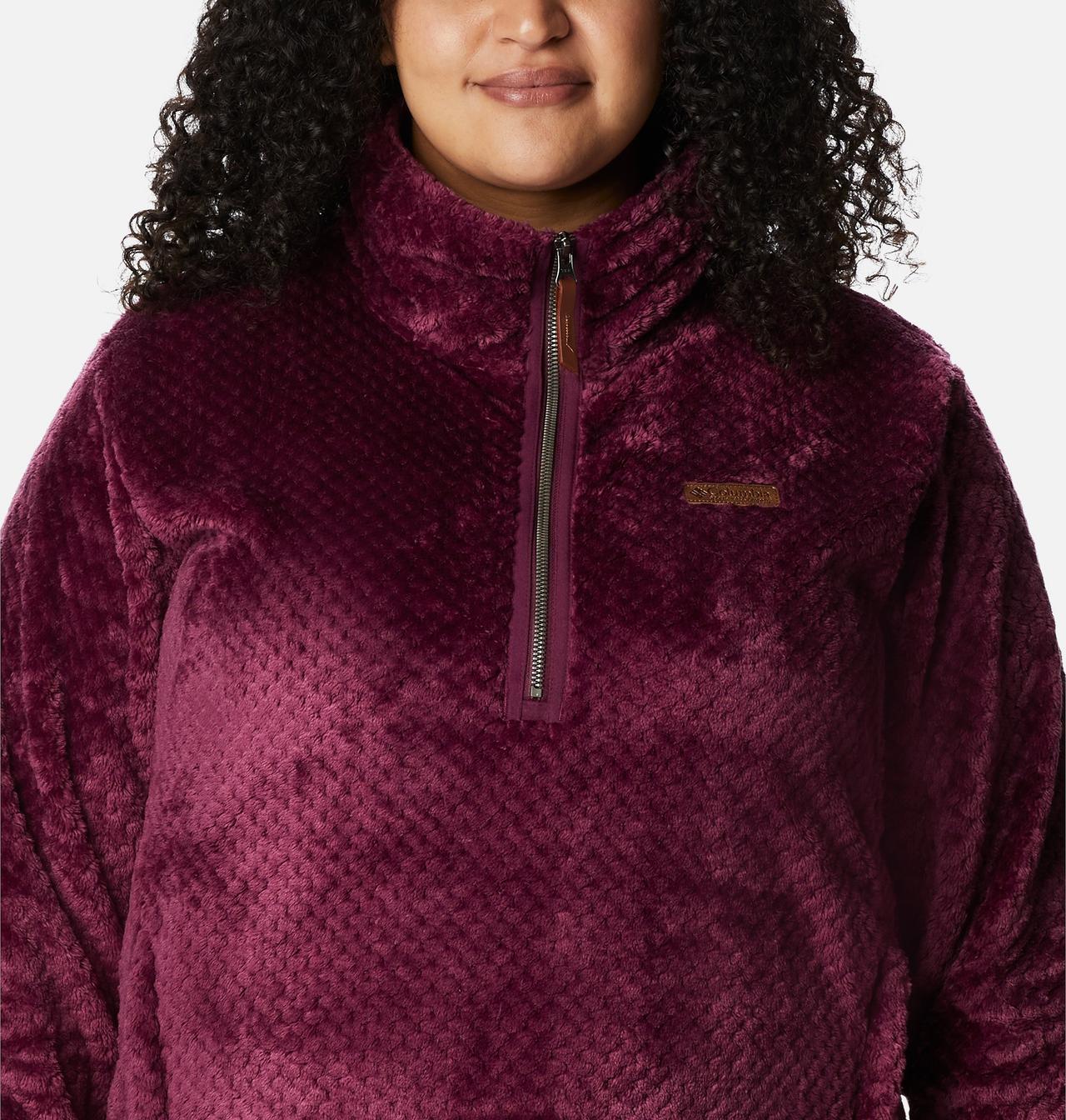 Women's Fire Side™ Quarter Zip Sherpa Fleece - Plus Size 4