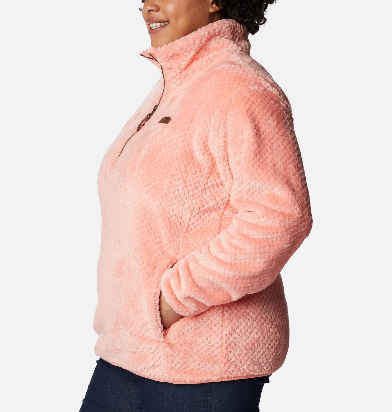 Women's Fire Side™ Quarter Zip Sherpa Fleece - Plus Size 3