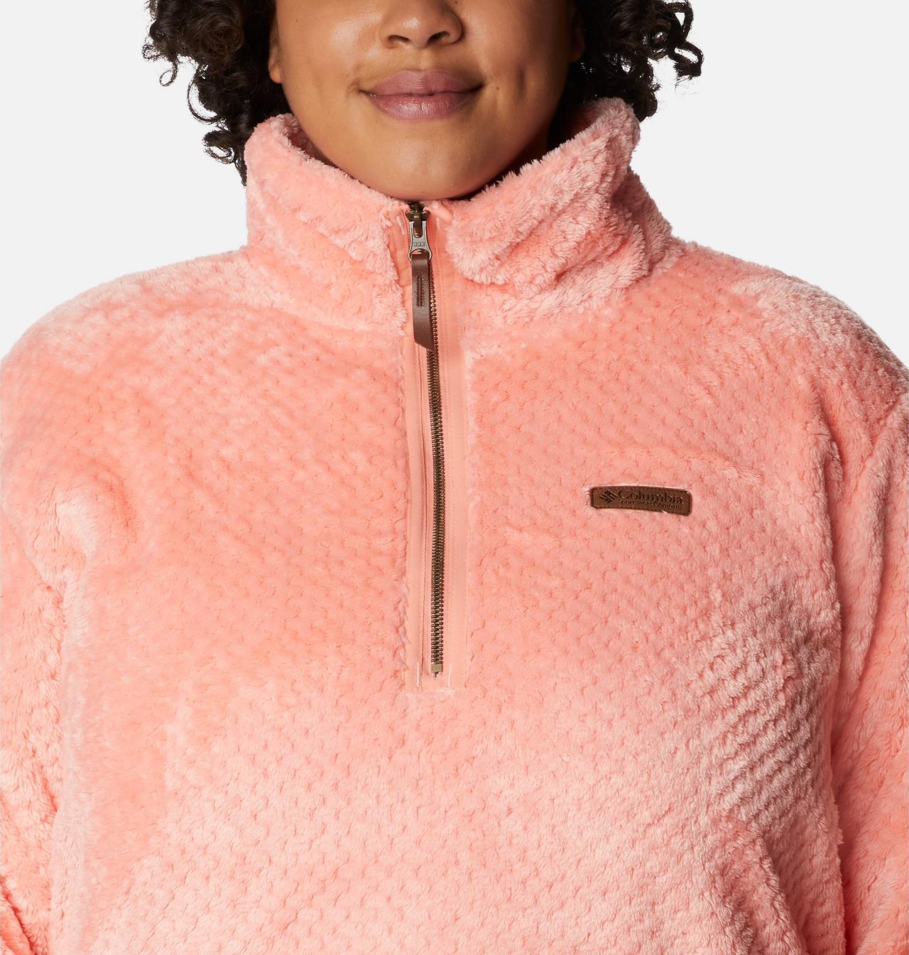 Women's Fire Side™ Quarter Zip Sherpa Fleece - Plus Size 4