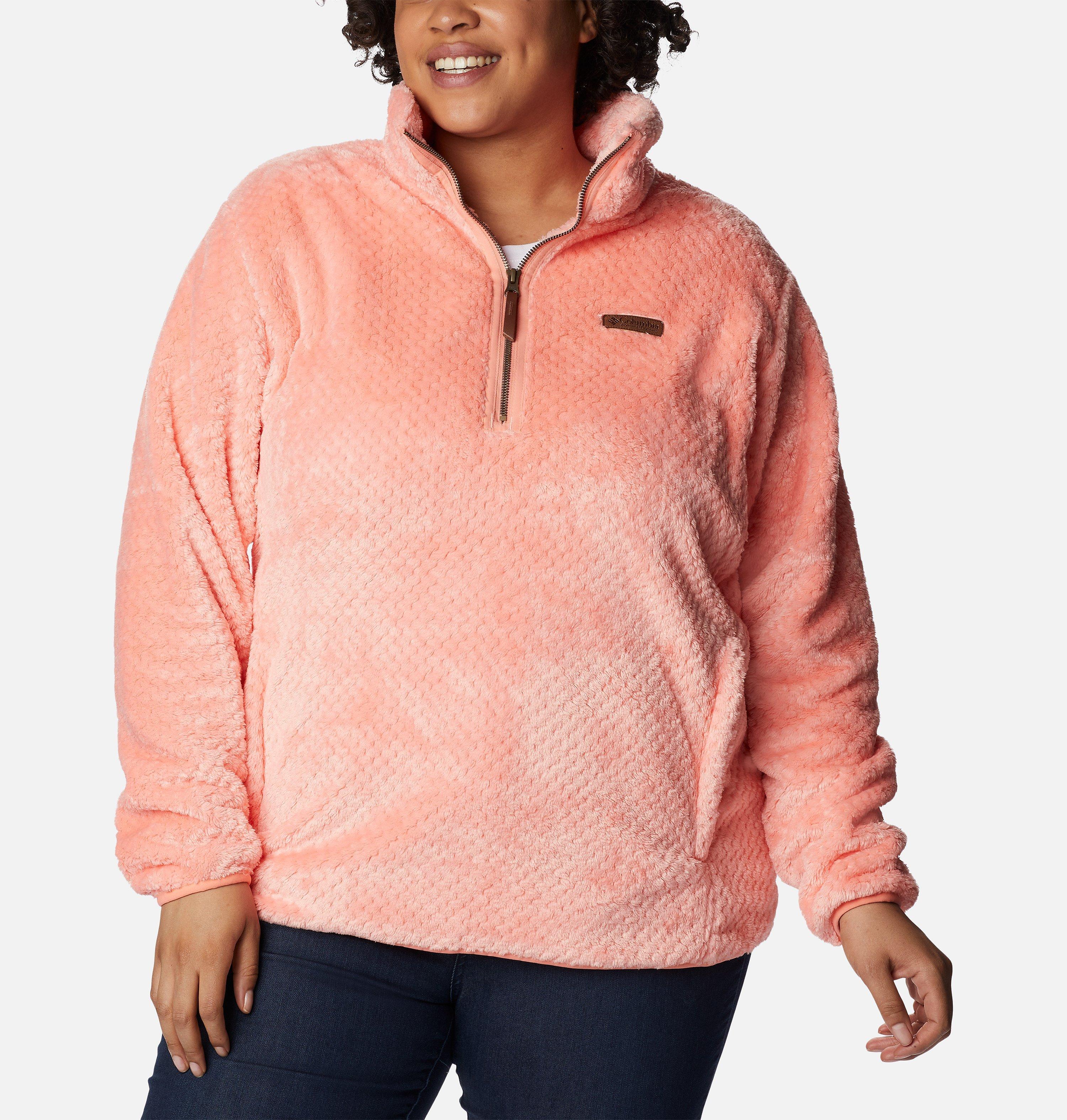 Women's Fire Side Quarter Zip Sherpa Fleece - Plus Size 1