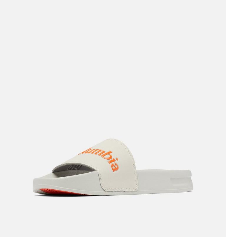 Men&rsquo;s Hood River Slide, Color: Cloud Grey, Spark Orange, image 6