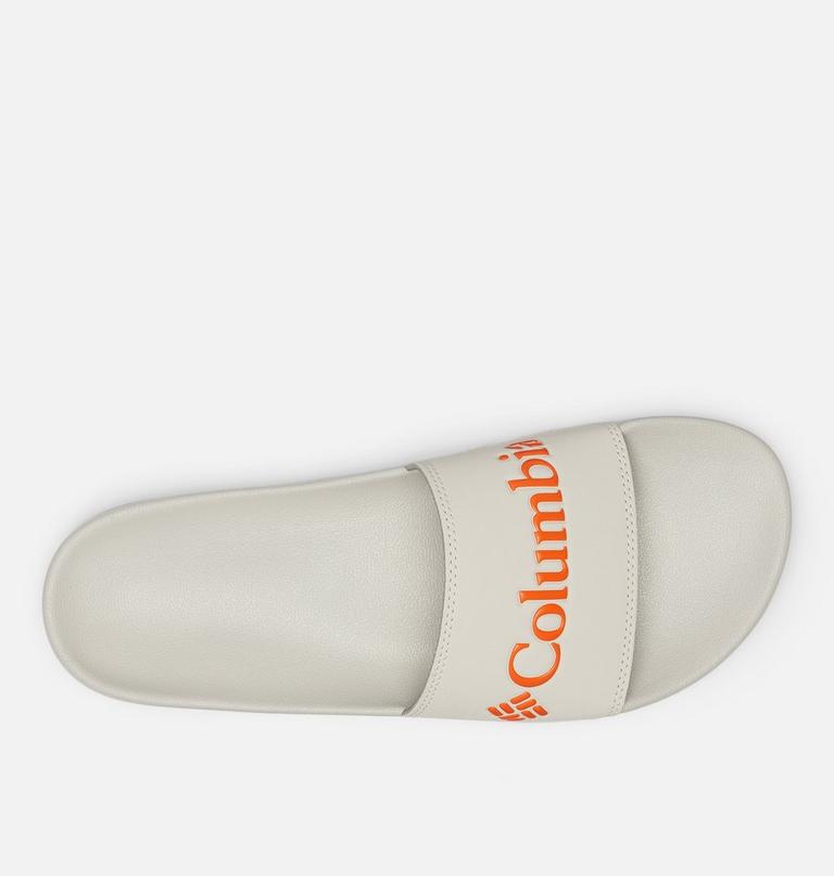 Men&rsquo;s Hood River Slide, Color: Cloud Grey, Spark Orange, image 3
