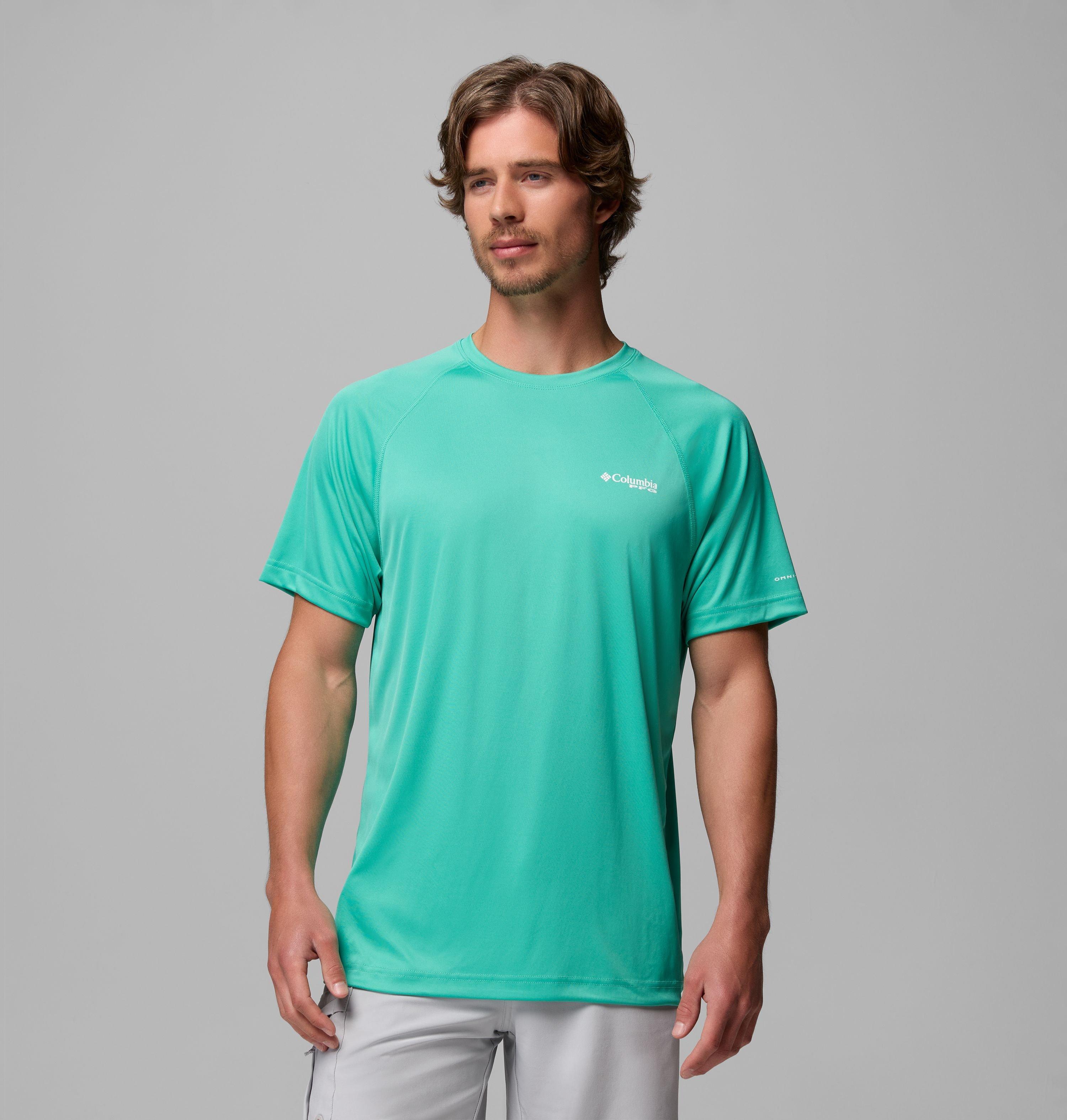 Columbia Men's PFG Deep Waves Short Sleeve Shirt-