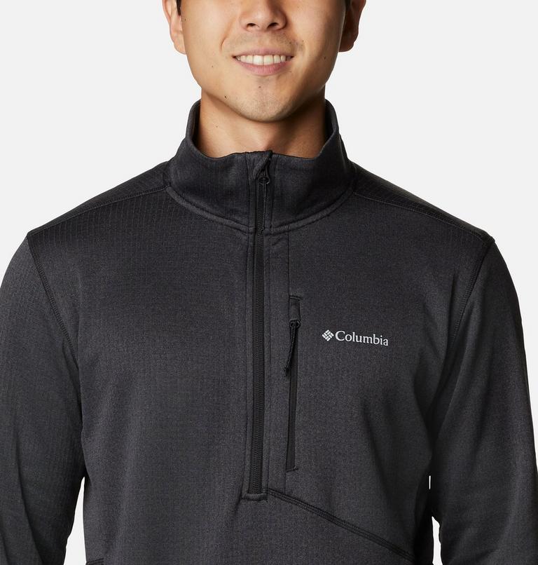Park View Fleece Half Zip, Color: Black Heather, image 4