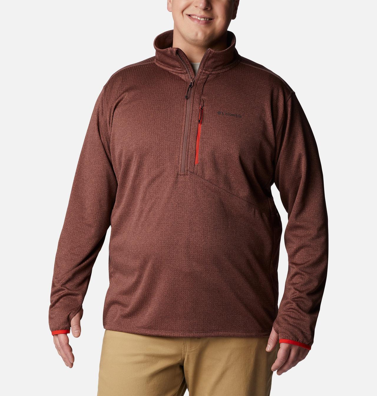 Men's Park View™ Fleece Half Zip Pullover - Big 1