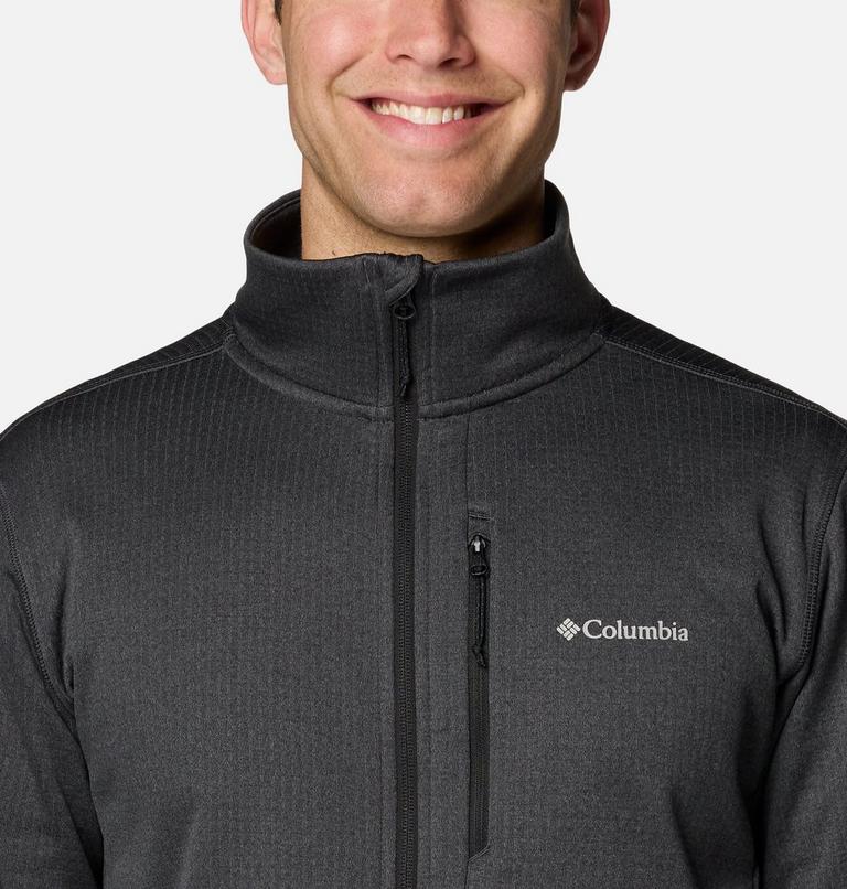 Park View Fleece Full Zip, Color: Black Heather, image 4