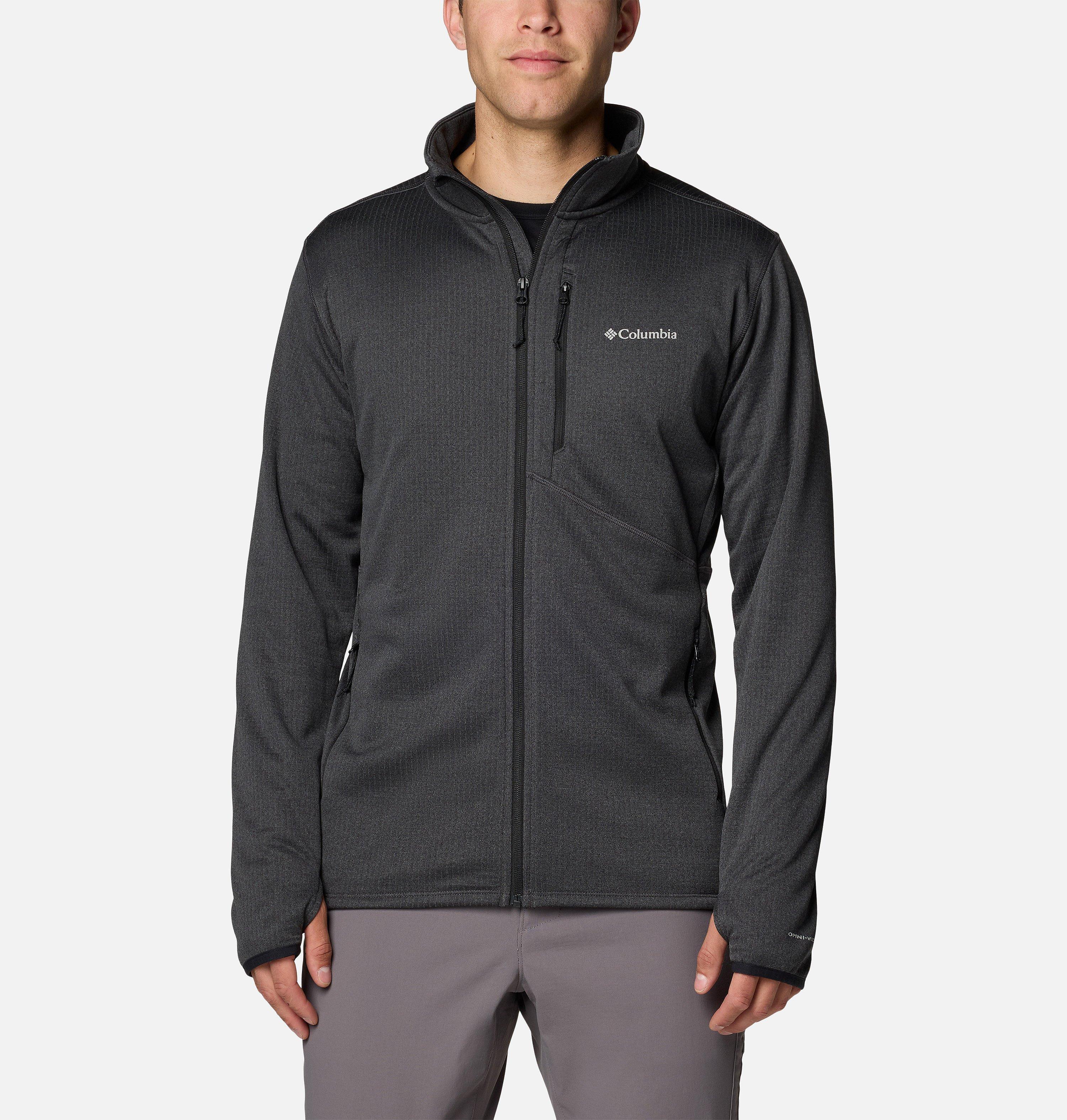 Columbia Herren Park View Fleece – Wärmendes Fleece Mit Daumenlöchern & Brusttasche