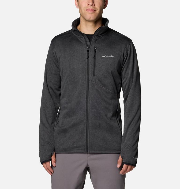 Park View Fleece Full Zip, Color: Black Heather, image 1