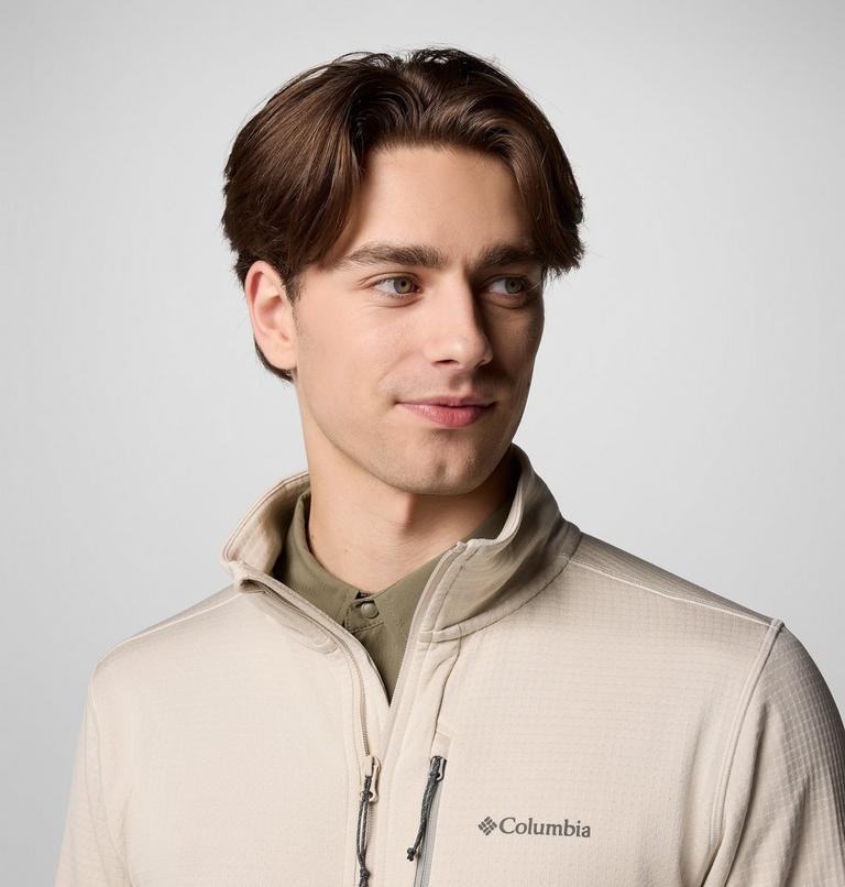 Men's Park View Fleece Jacket, Color: Dark Stone Heather, image 5
