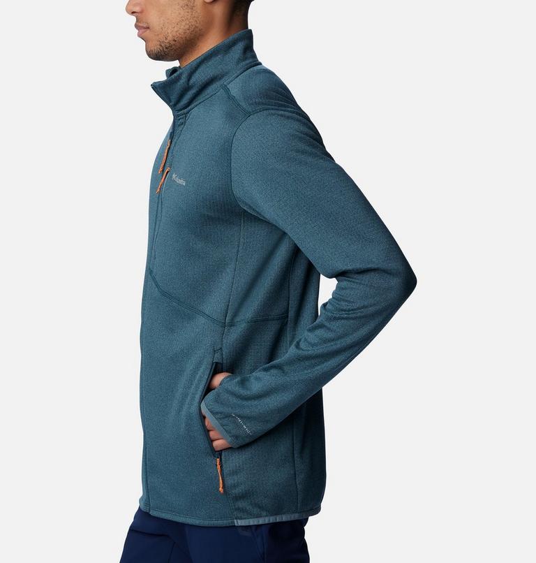 Men's Park View Fleece Jacket, Color: Night Wave Heather, Metal, image 3