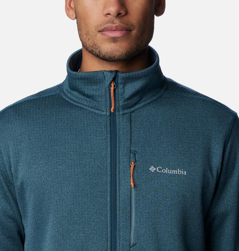 Men's Park View Fleece Jacket, Color: Night Wave Heather, Metal, image 4
