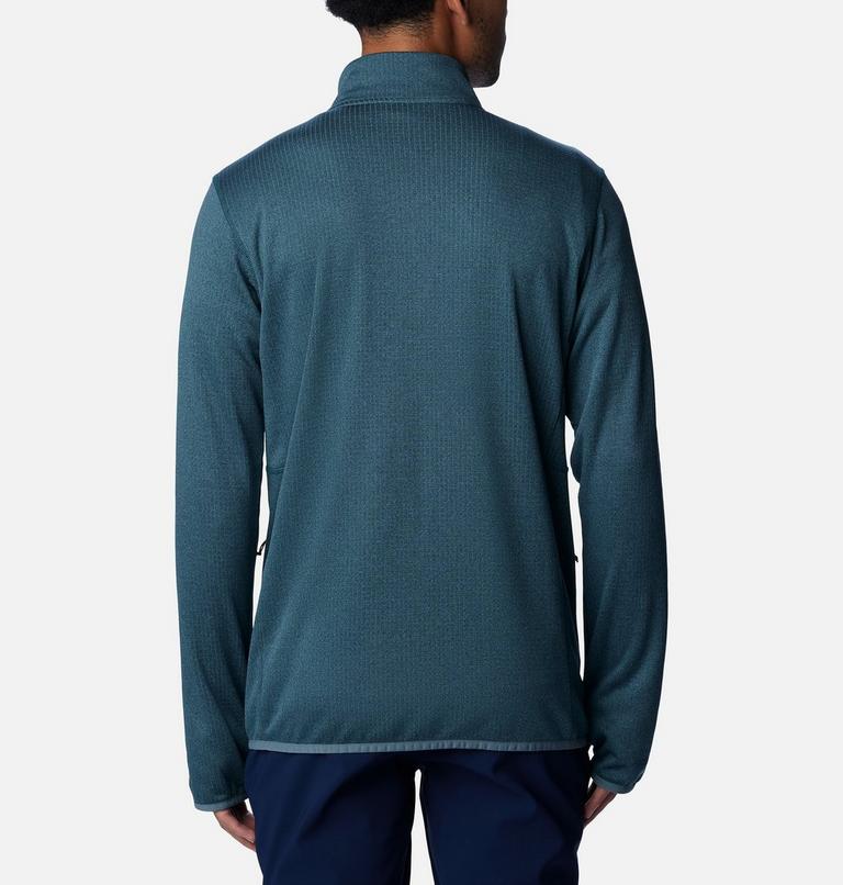 Men's Park View Fleece Jacket, Color: Night Wave Heather, Metal, image 2