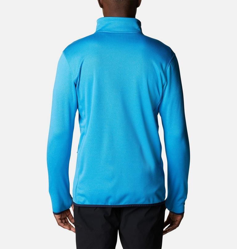 Park View Fleece Full Zip | 491 | S, Color: Compass Blue Heather, image 2