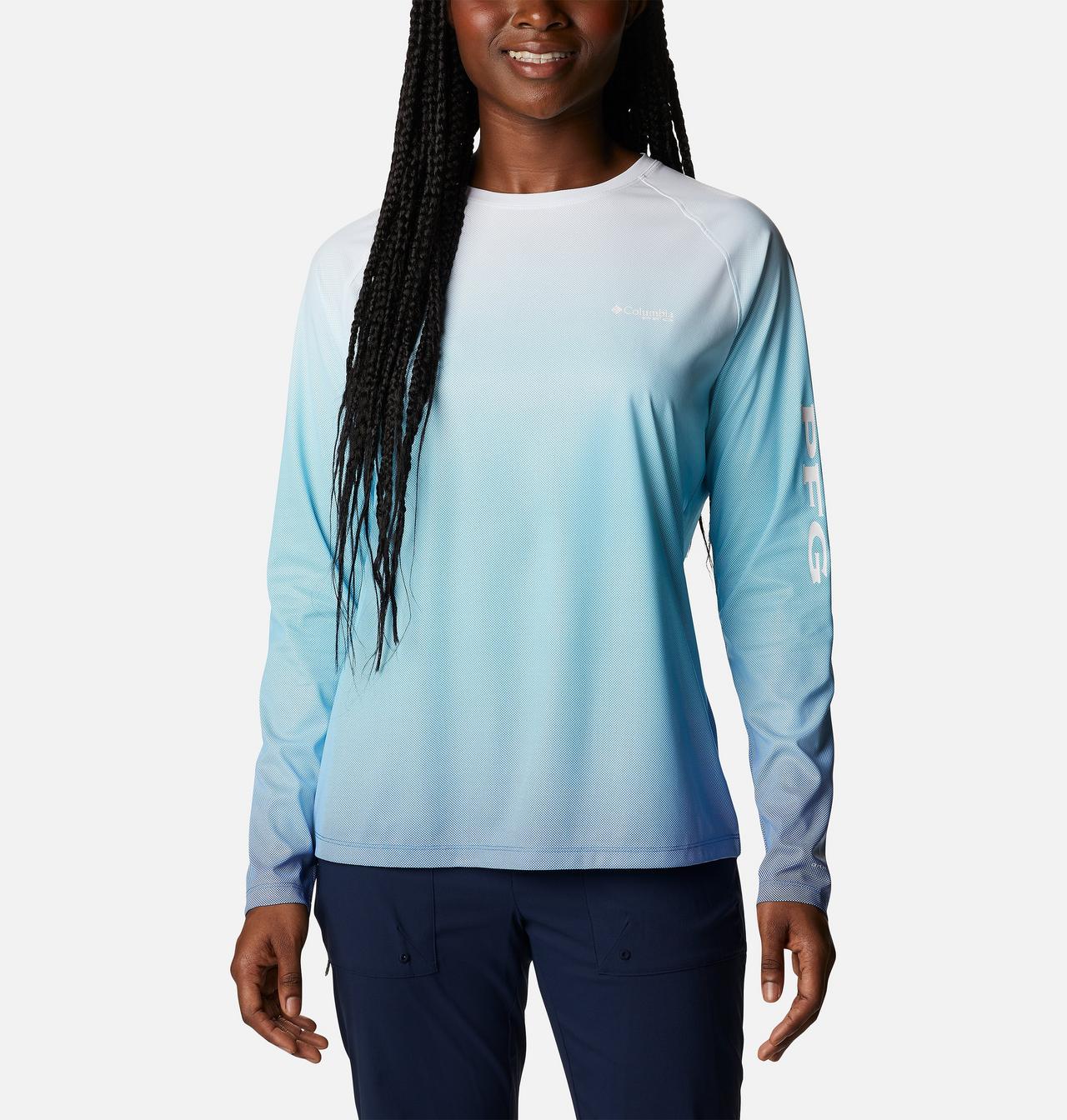 Women's PFG Tidal Deflector™ Printed Long Sleeve Shirt 1