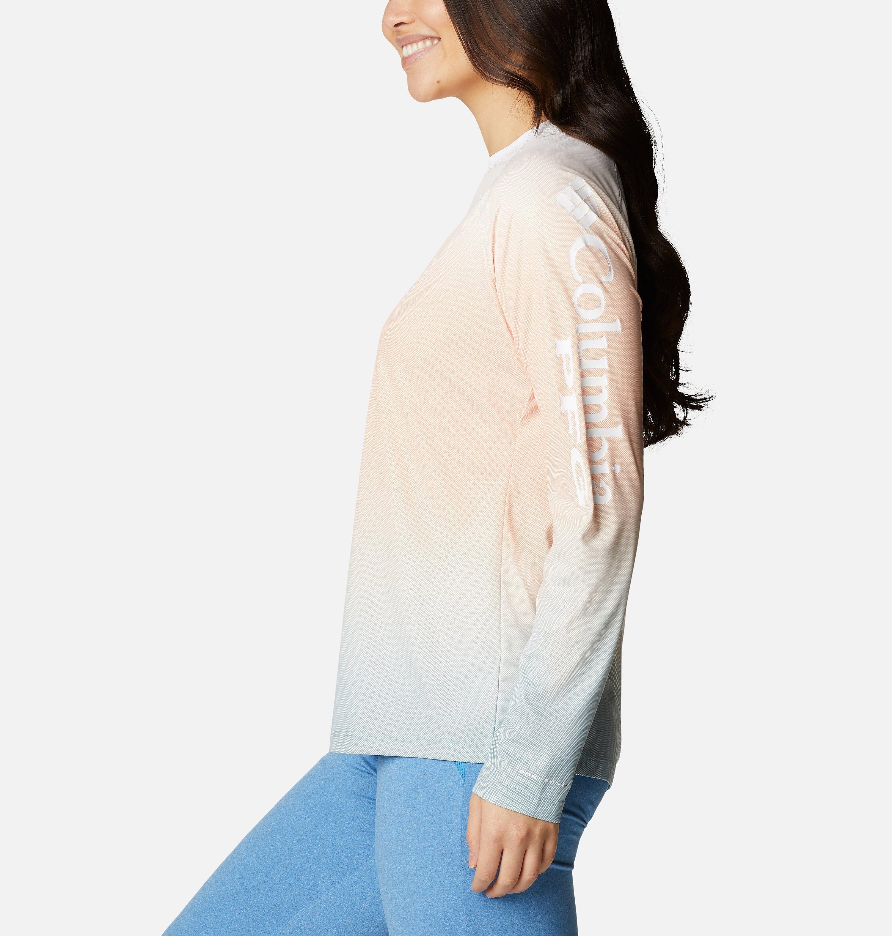 Women's PFG Tidal Deflector Printed Long Sleeve Shirt 3