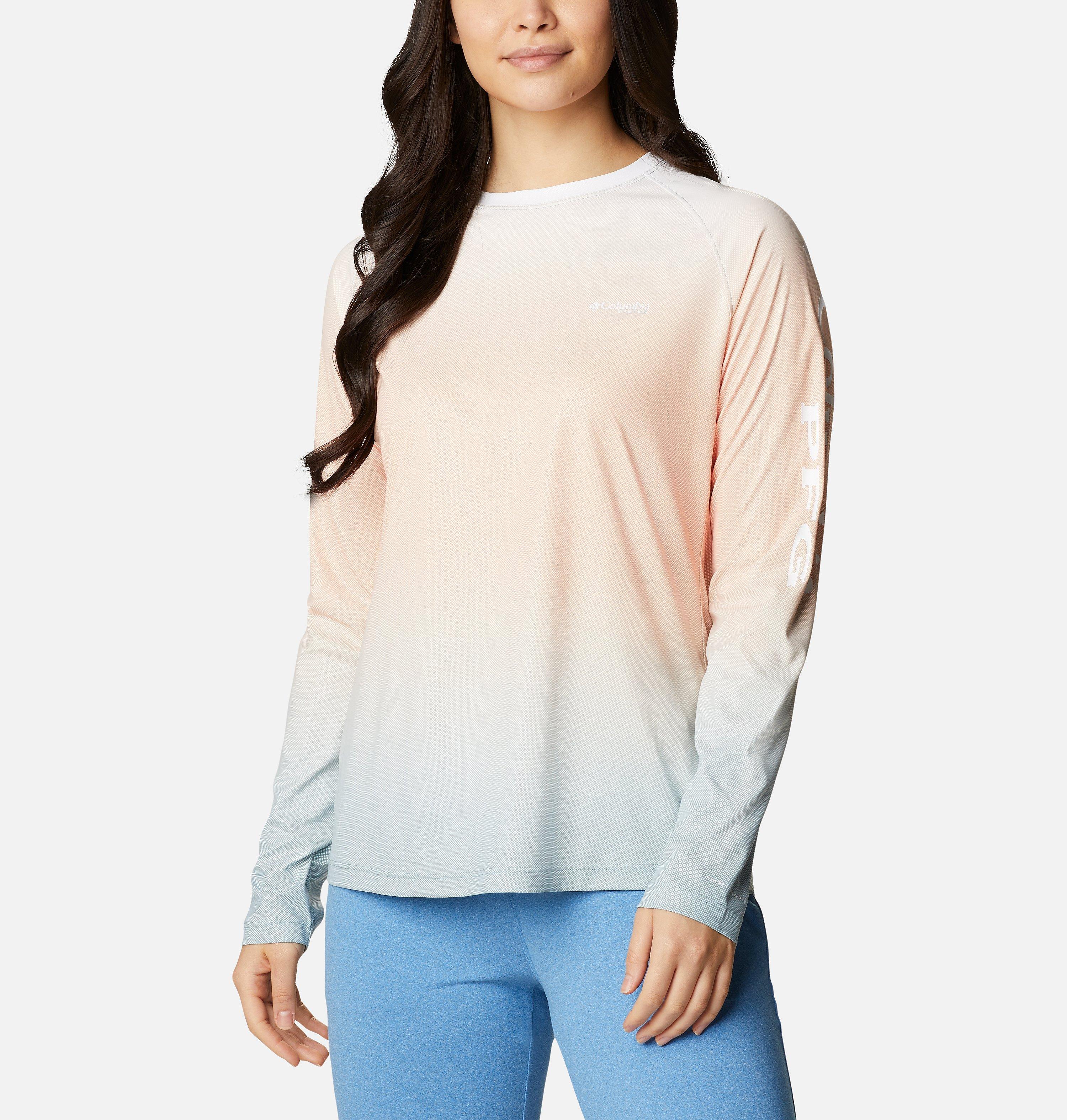 Women's PFG Tidal Deflector Printed Long Sleeve Shirt 1