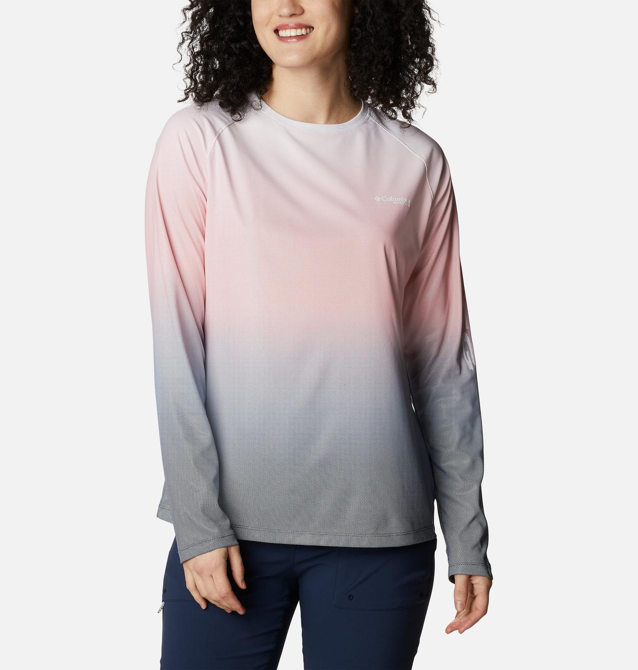 Women's PFG Tidal Deflector™ Printed Long Sleeve Shirt 1