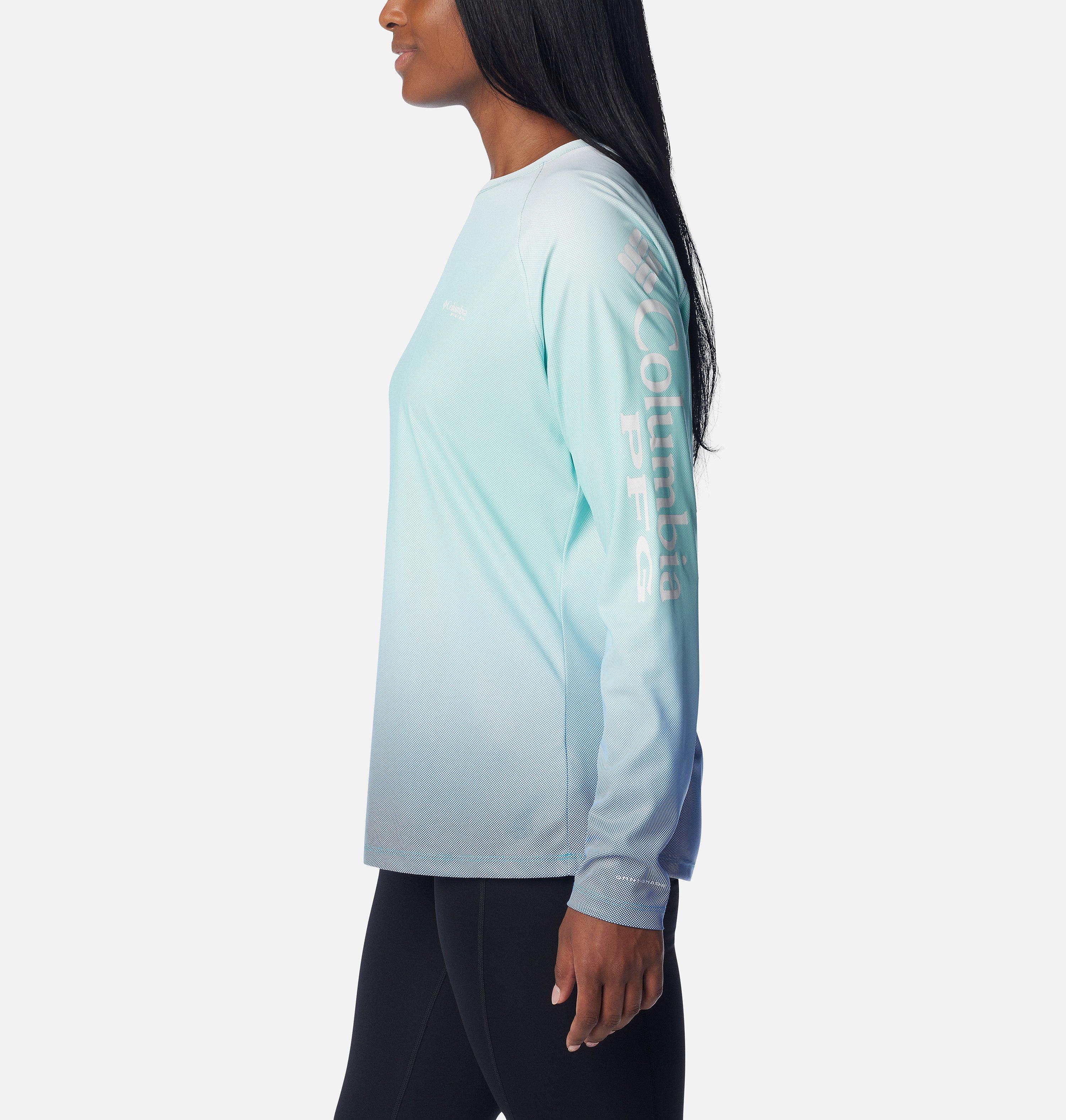 Women's PFG Tidal Deflector Printed Long Sleeve Shirt 3