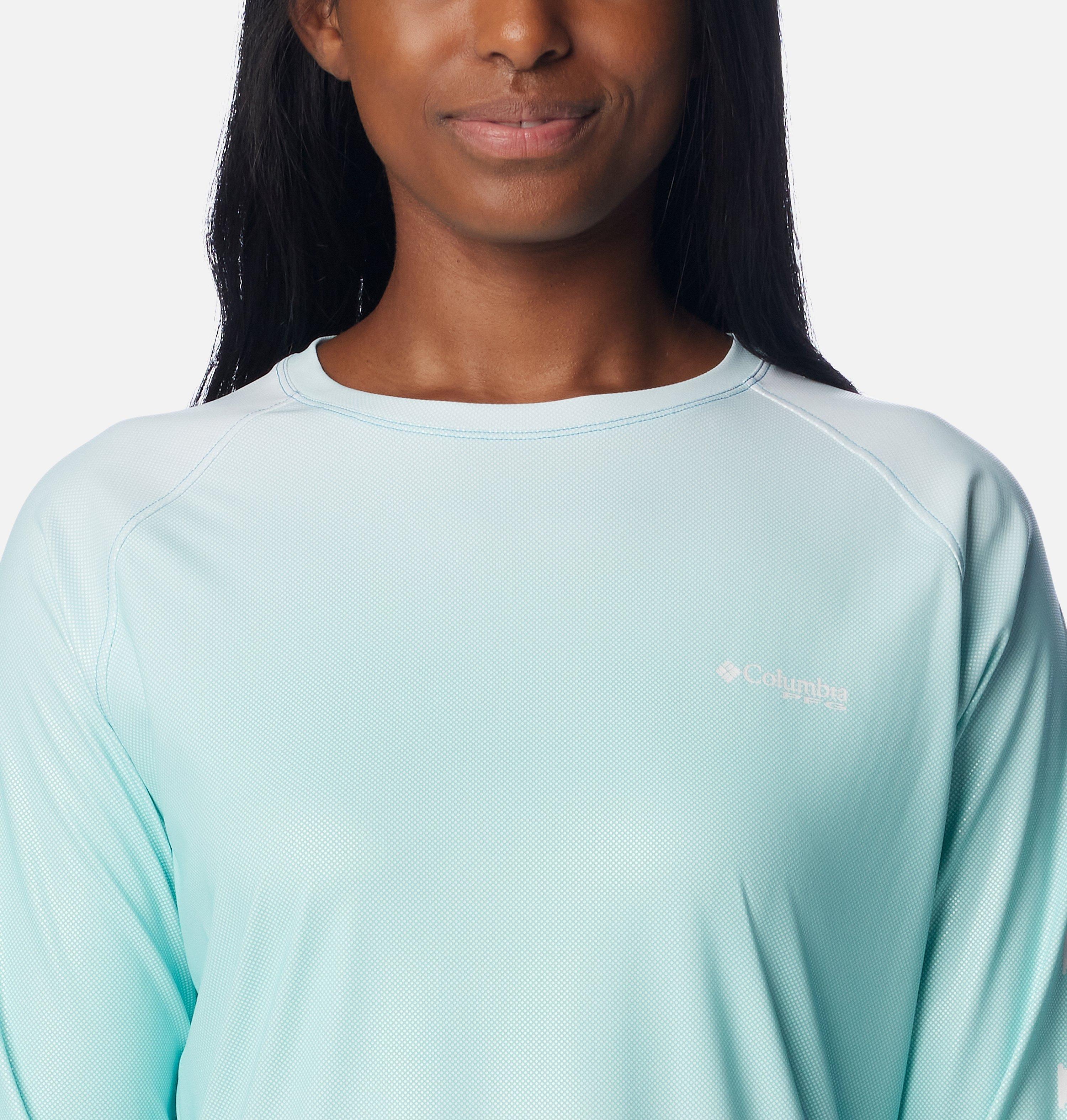 Women's PFG Tidal Deflector Printed Long Sleeve Shirt 4