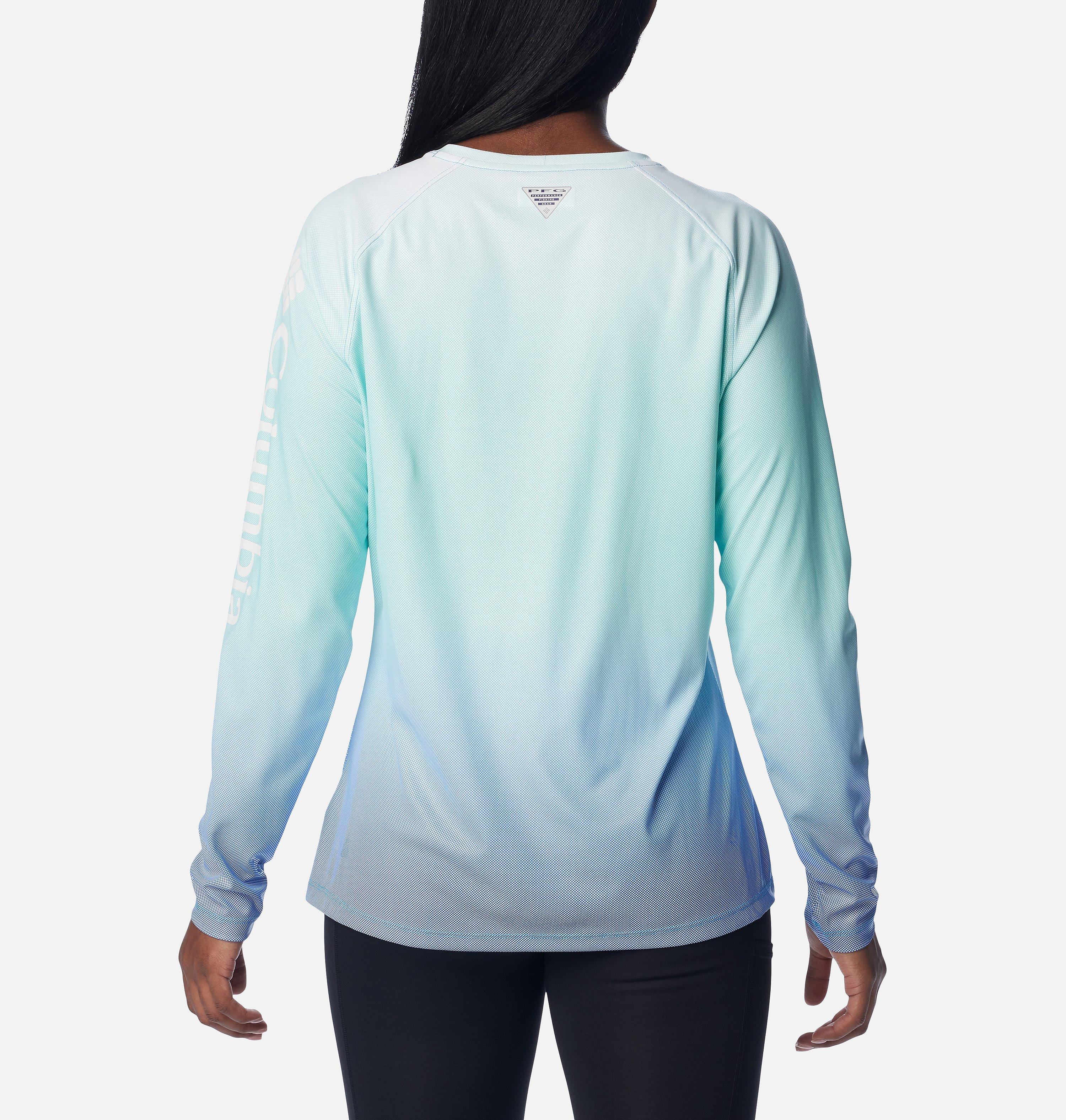 Women's PFG Tidal Deflector Printed Long Sleeve Shirt 2