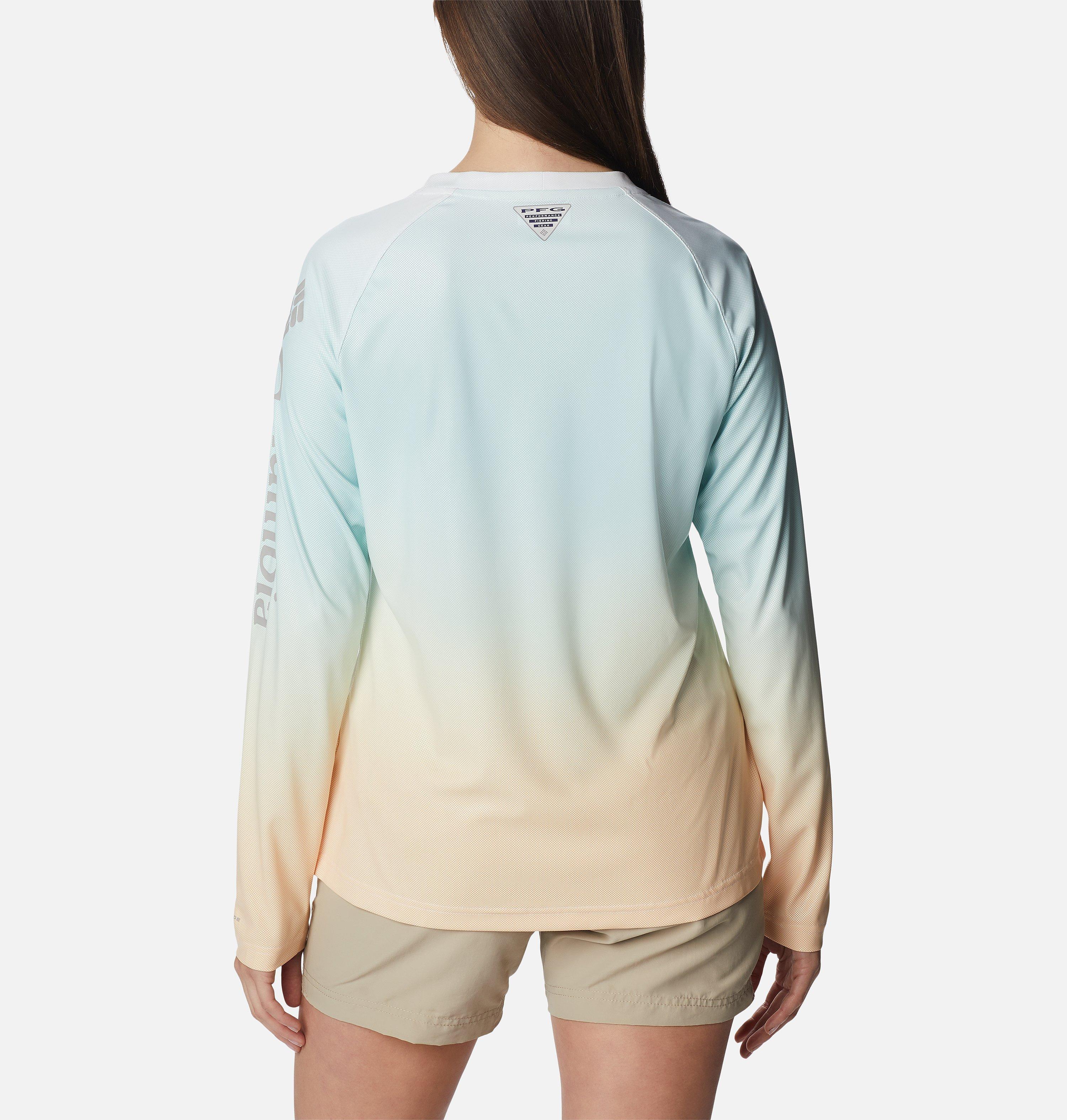Women's PFG Tidal Deflector Printed Long Sleeve Shirt 2