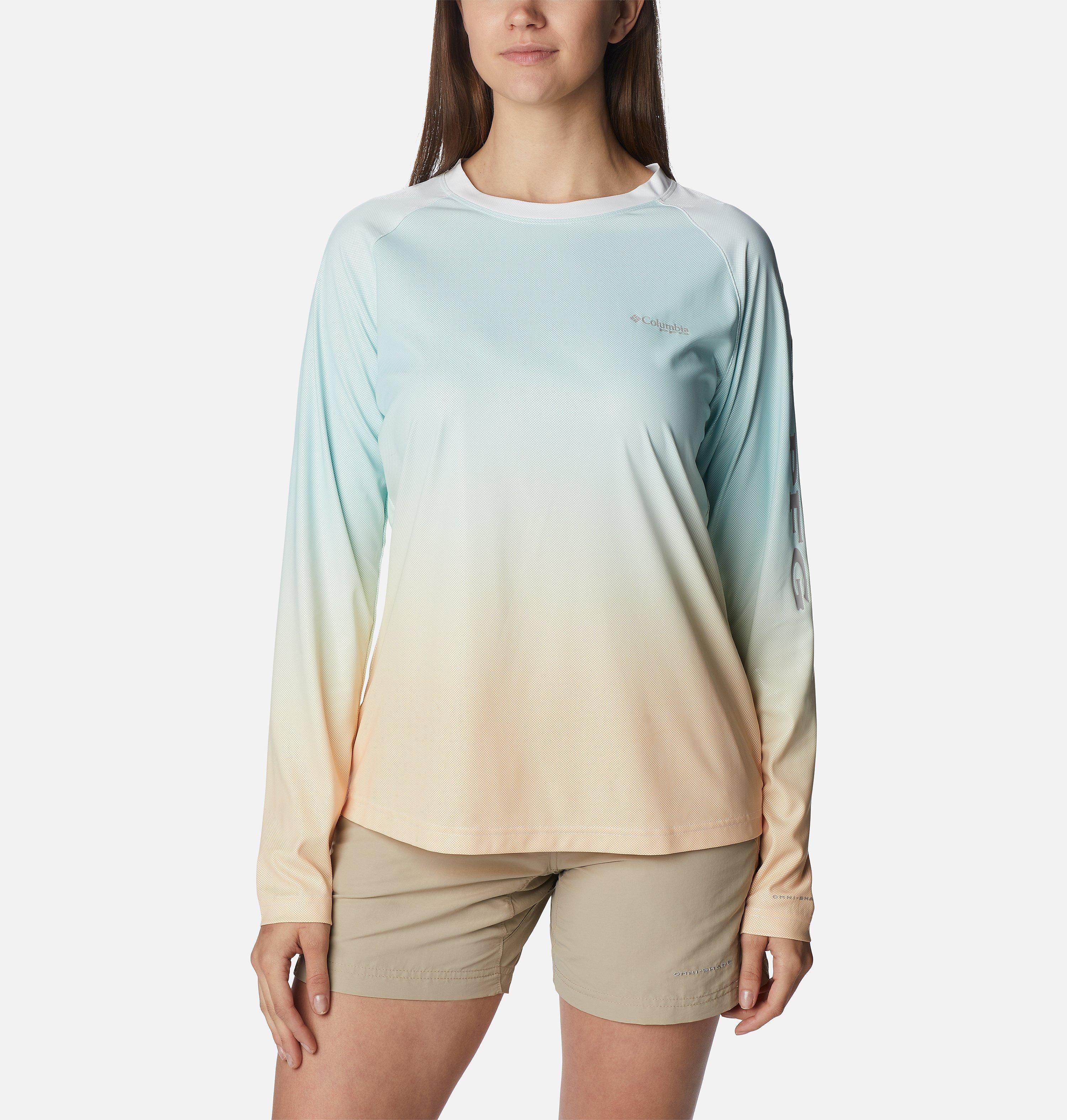 Women's PFG Tidal Deflector Printed Long Sleeve Shirt 1