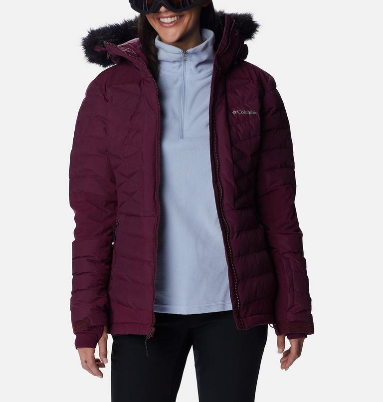 Women's Bird Mountain Ski Synthetic Down Jacket, Color: Marionberry, image 12