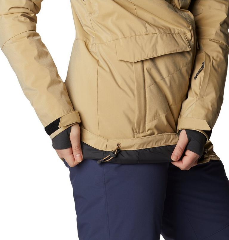 Women's Mount Bindo II Waterproof Ski Jacket, Color: Beach Sheen, image 12