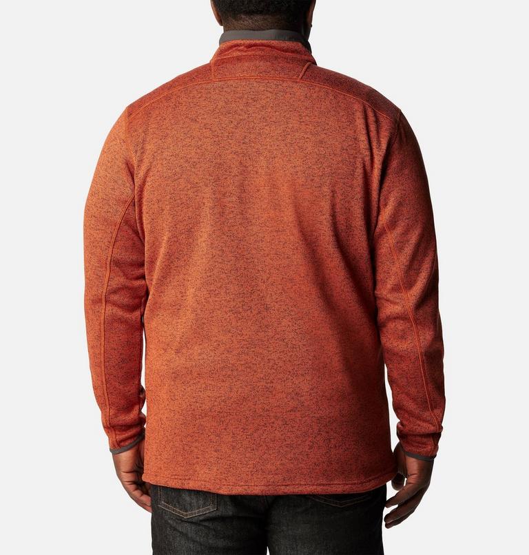 Sweater Weather Full Zip | 849 | 2X, Color: Warp Red Heather, image 2