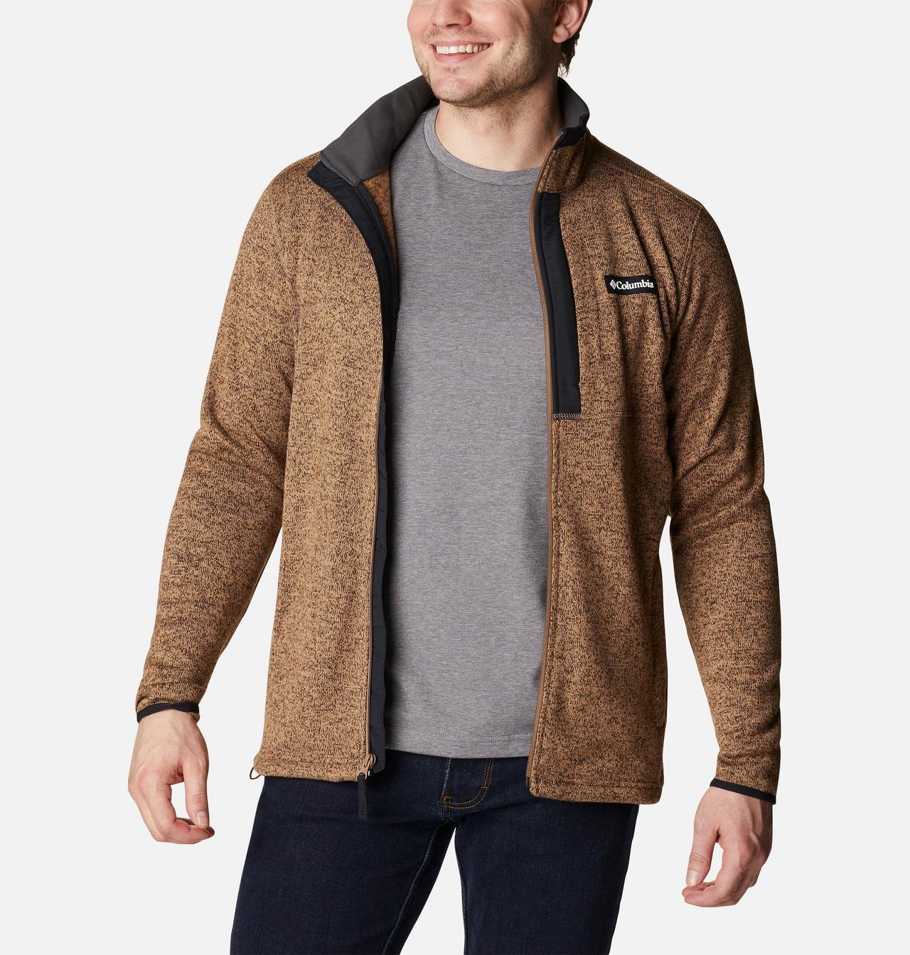 Men's Sweater Weather™ Fleece Full Zip Jacket - Tall 7