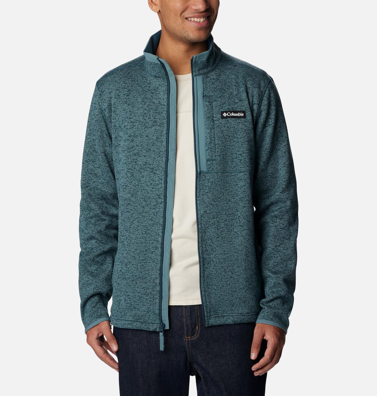 Men's Sweater Weather™ Fleece Full Zip Jacket - Tall 7