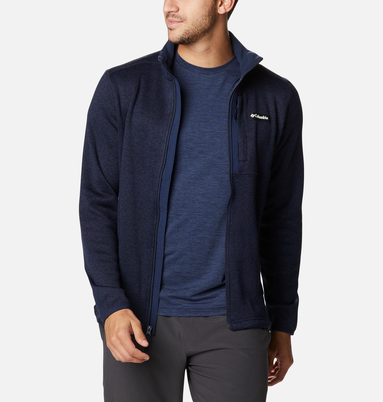 Men's Sweater Weather™ Fleece Full Zip Jacket - Tall 7