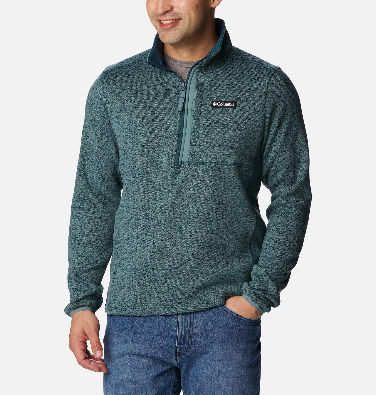 Men's Sweater Weather™ Fleece Half Zip Pullover 1
