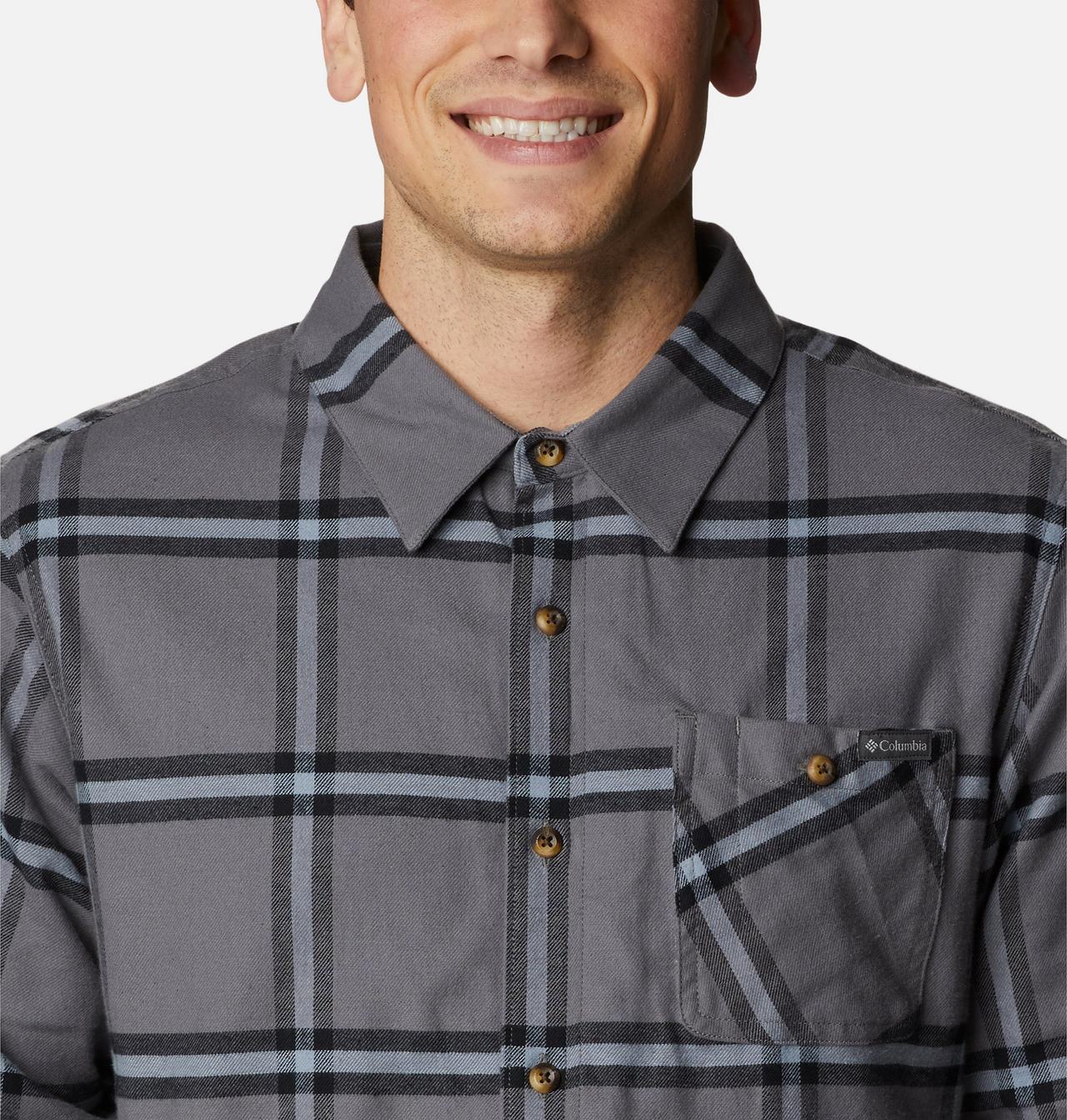 Men's Cornell Woods™ Fleece Lined Flannel Shirt 4