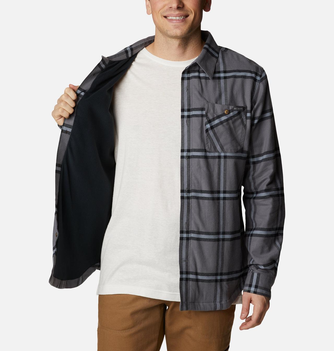 Men's Cornell Woods™ Fleece Lined Flannel Shirt 5