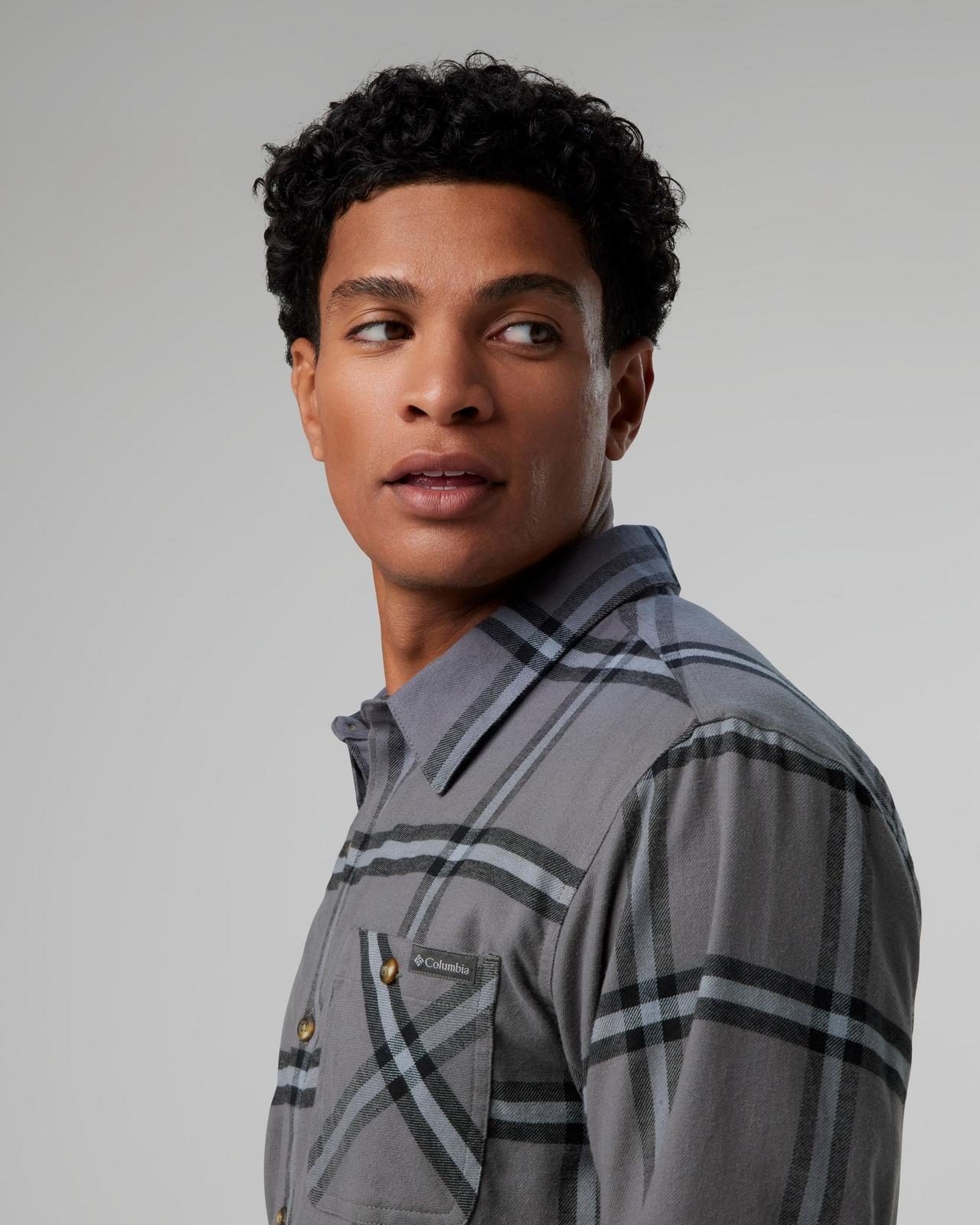 Men's Cornell Woods™ Fleece Lined Flannel Shirt 9