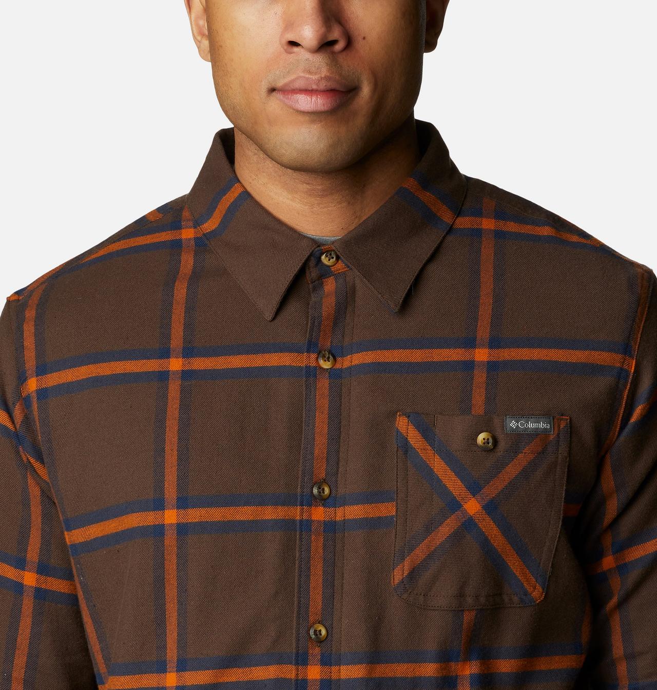 Men's Cornell Woods™ Fleece Lined Flannel Shirt 4