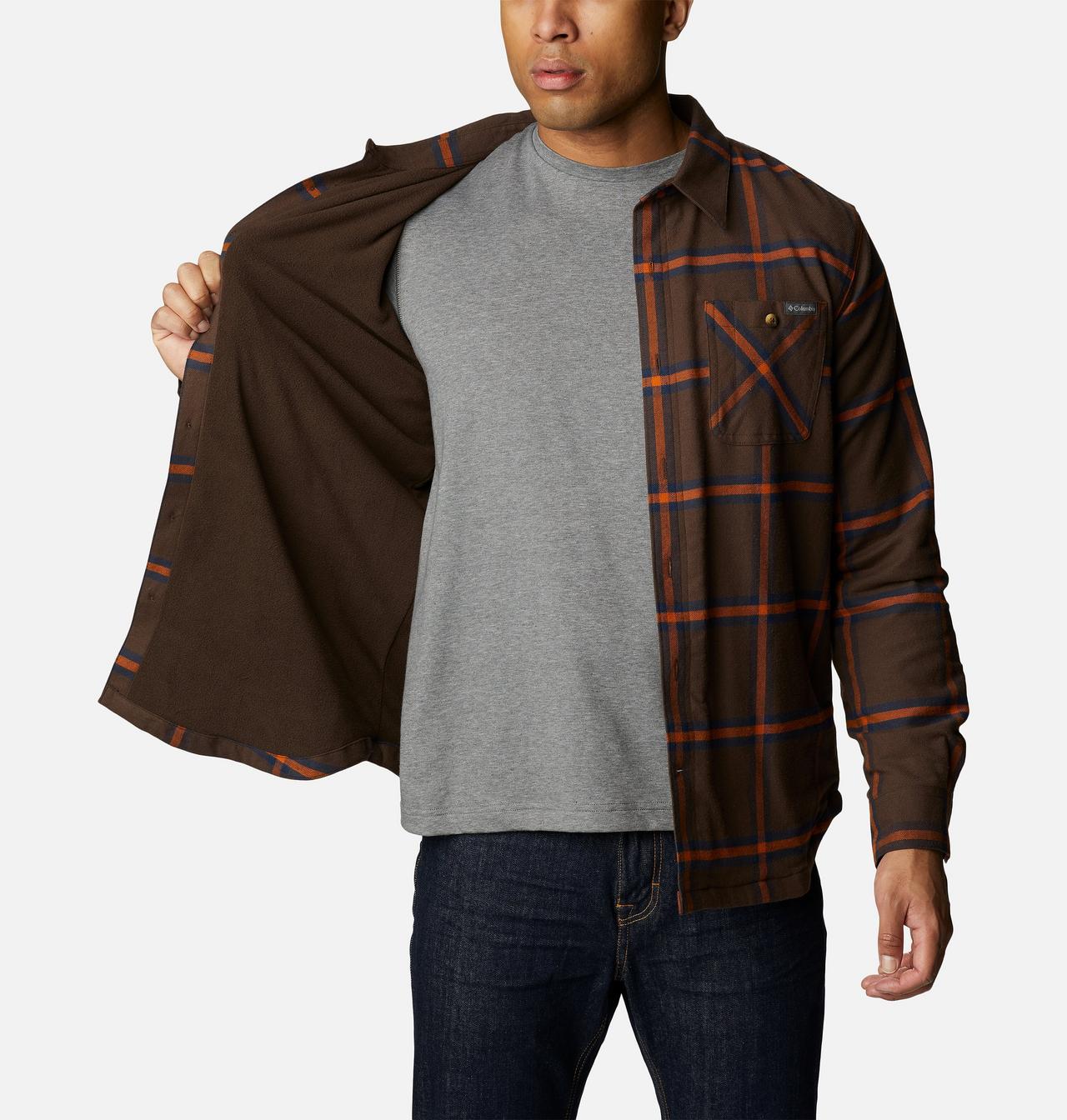 Men's Cornell Woods™ Fleece Lined Flannel Shirt 5