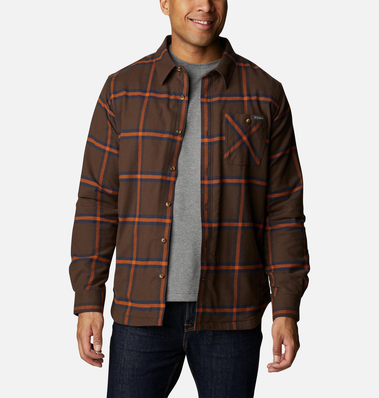 Men's Cornell Woods™ Fleece Lined Flannel Shirt 7