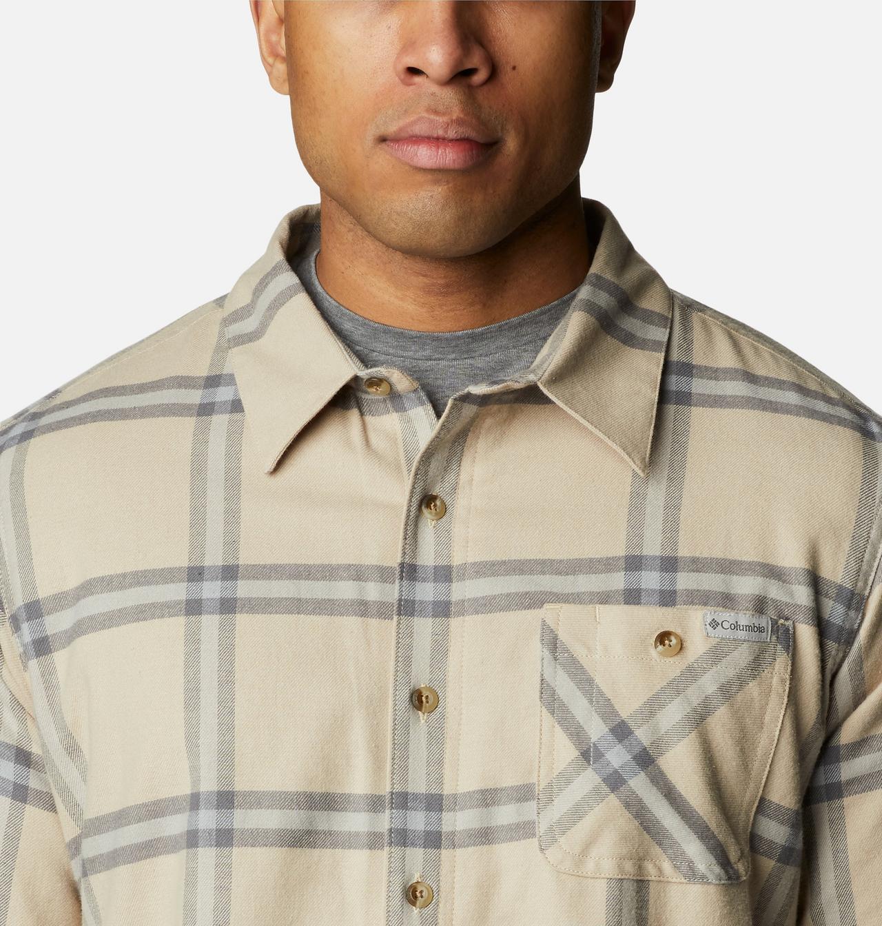 Men's Cornell Woods™ Fleece Lined Flannel Shirt 4