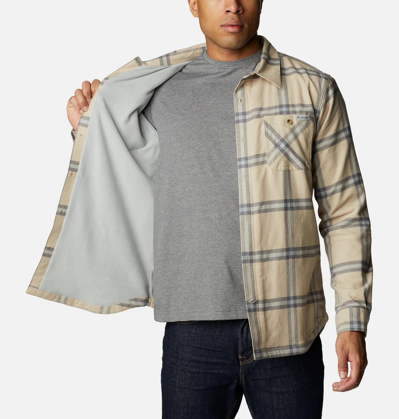 Men's Cornell Woods™ Fleece Lined Flannel Shirt 5